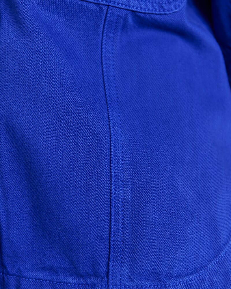 Loe Short Sleeve Shirt in COBALT