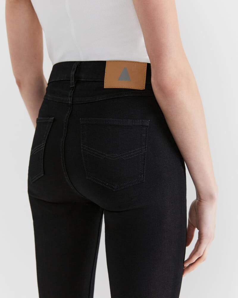 Rosie High Rise Skinny Jeans in BLACK