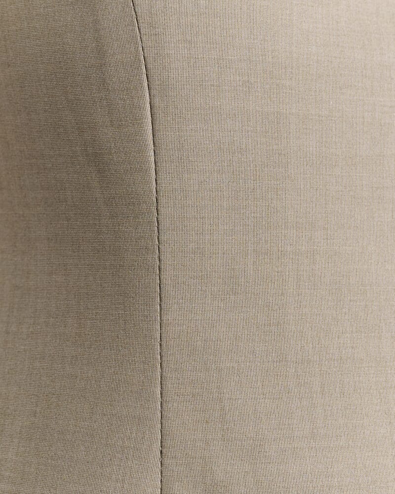 Gia Square Neck Vest in MUSHROOM