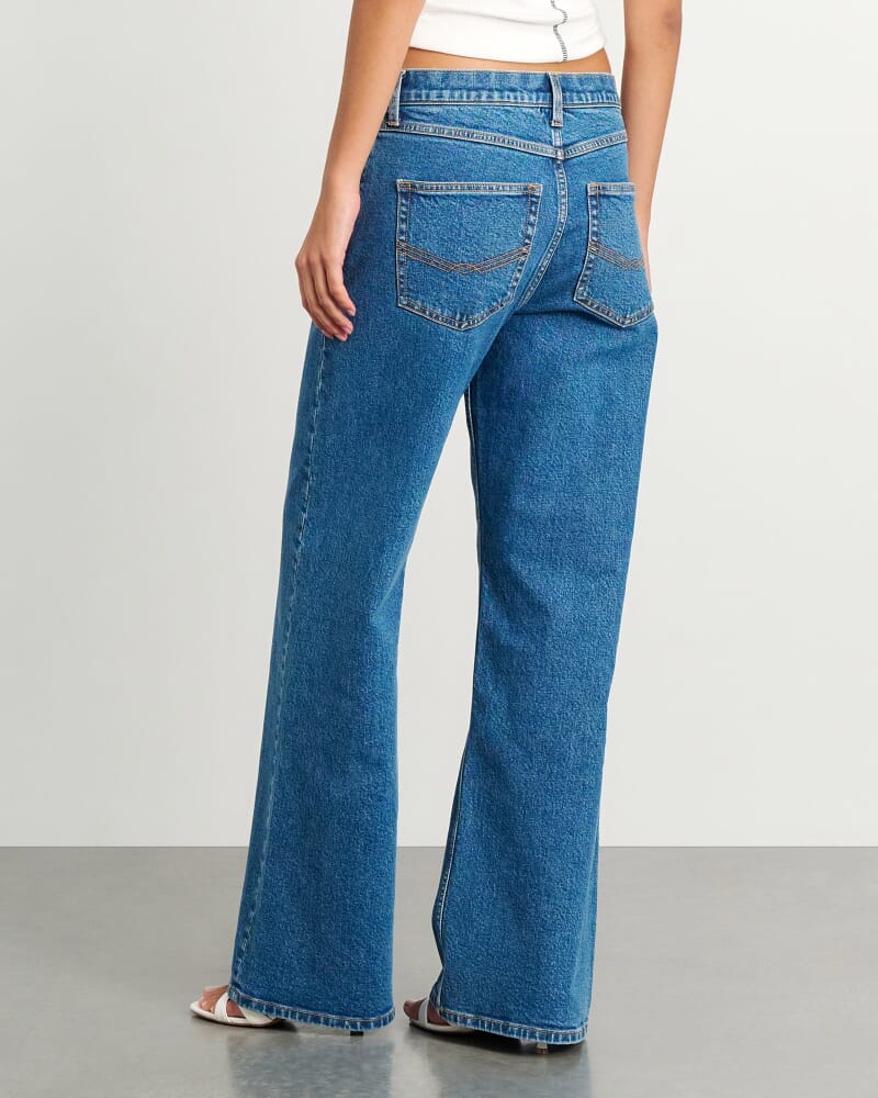 Carrie Slouch Jean in BLUE WASH