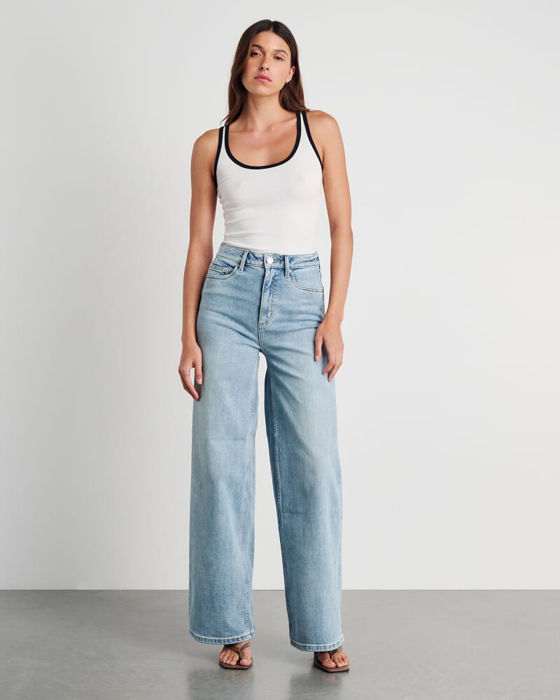 Sofia Marine Jean in LIGHT VINTAGE WASH