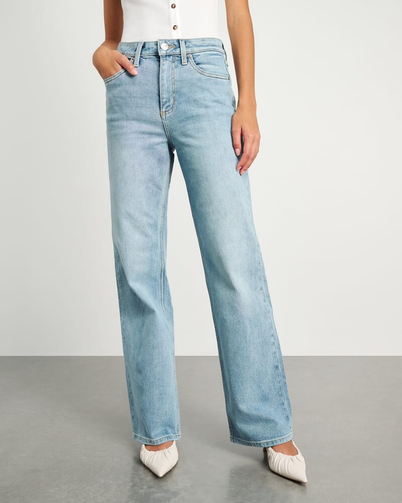 Billie Wide Leg Jean in LIGHT VINTAGE