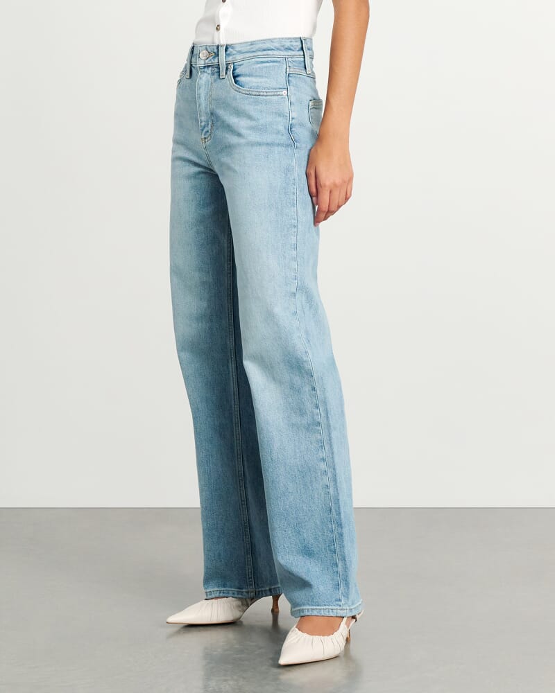 Billie Wide Leg Jean in LIGHT VINTAGE