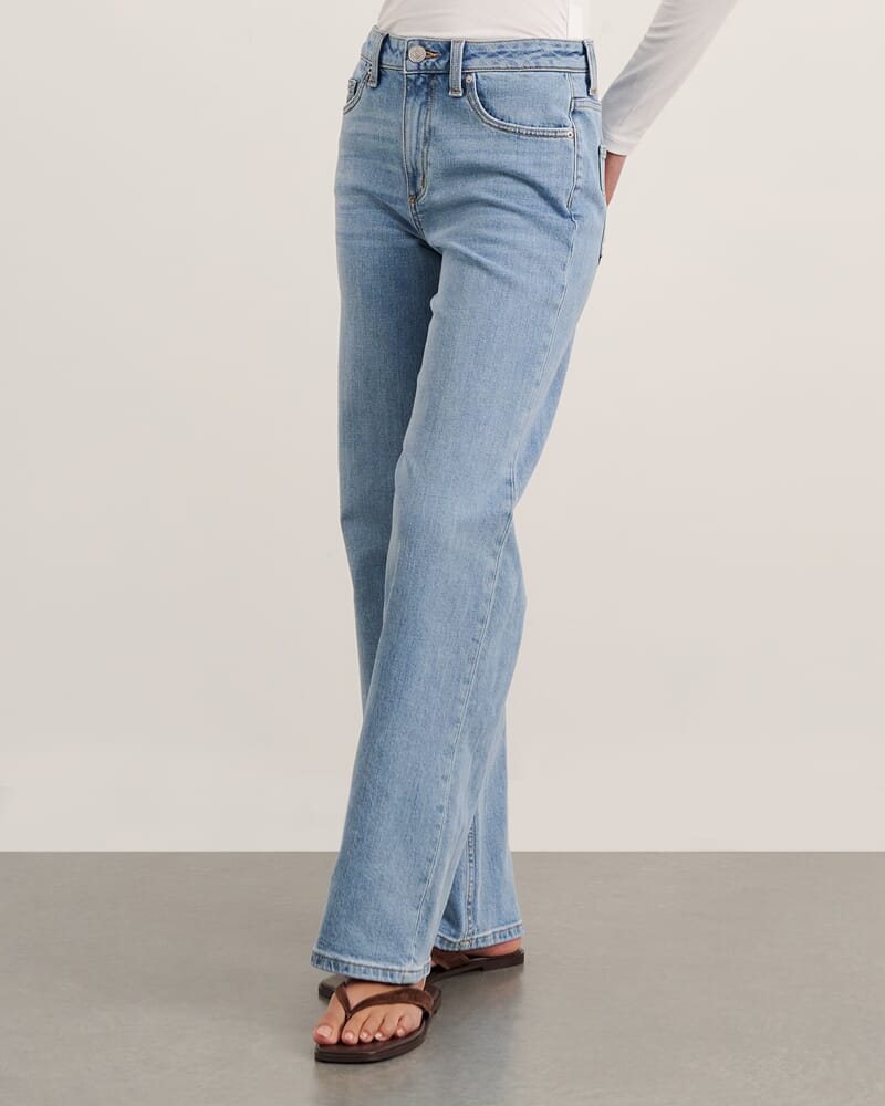 Billie Wide Leg Jean in LIGHT WASH