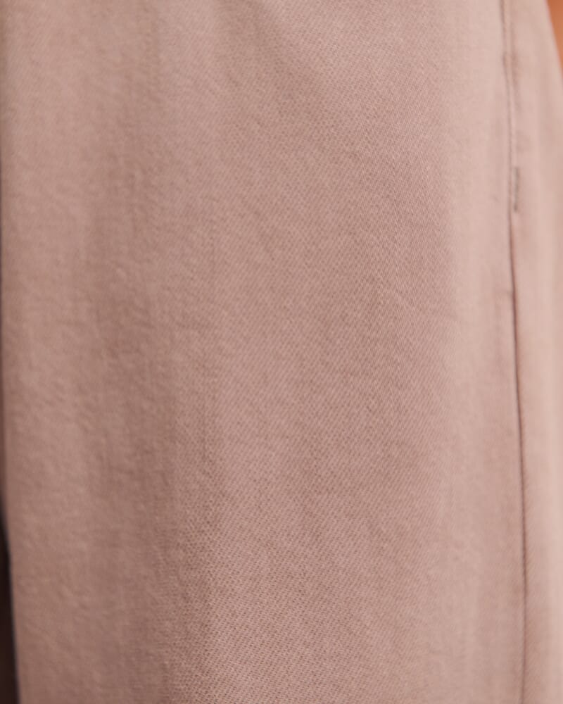 Loe Mid Rise Straight Jean in LATTE