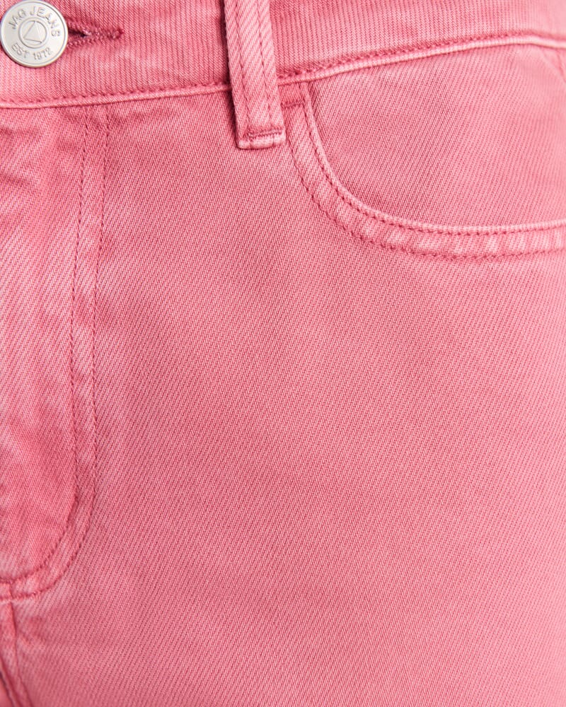 Loe Mid Rise Jean in TEA ROSE