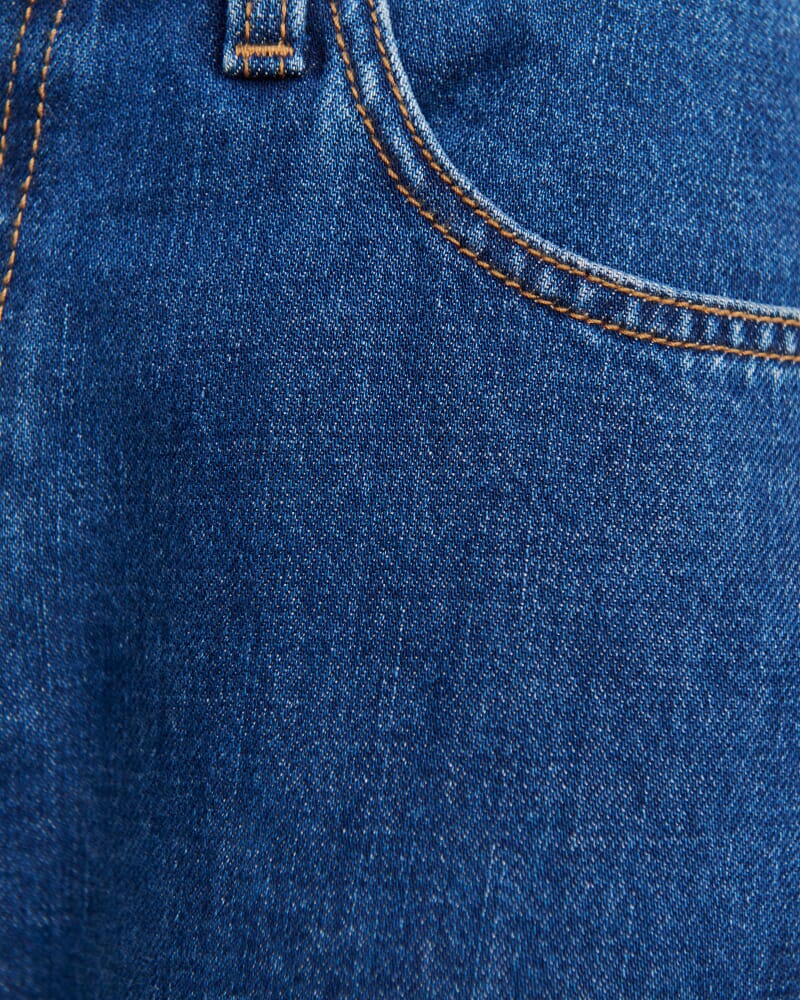 Carrie Slouch Jean in BLUE WASH