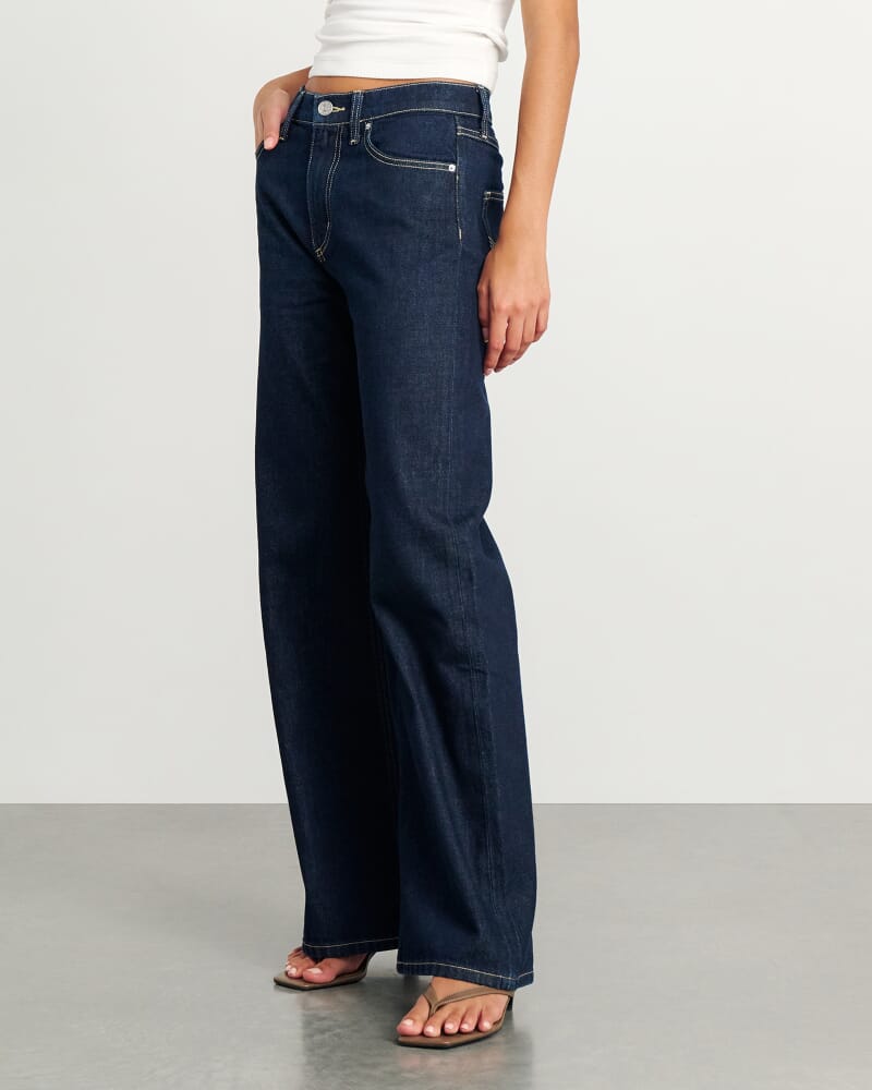 Carrie Slouch Jean in RAW WASH