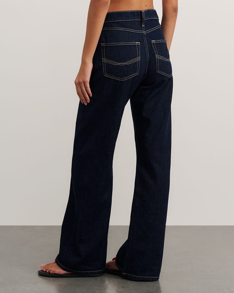 Carrie Slouch Jean in RAW WASH