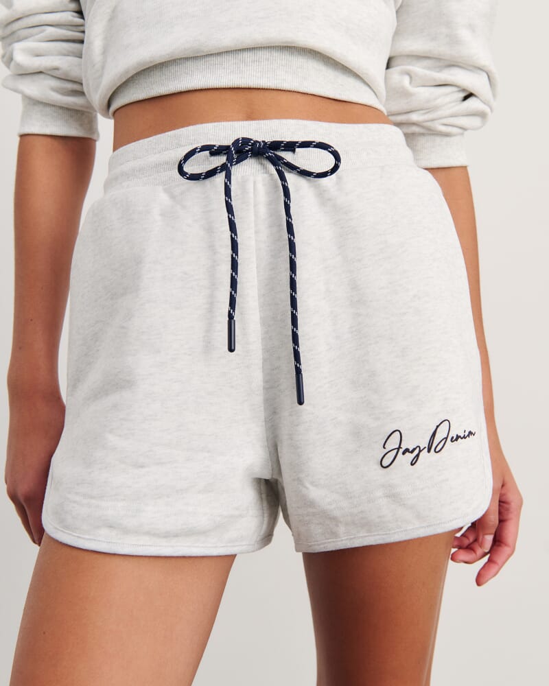 Aston Sweat Short in GREY MARLE