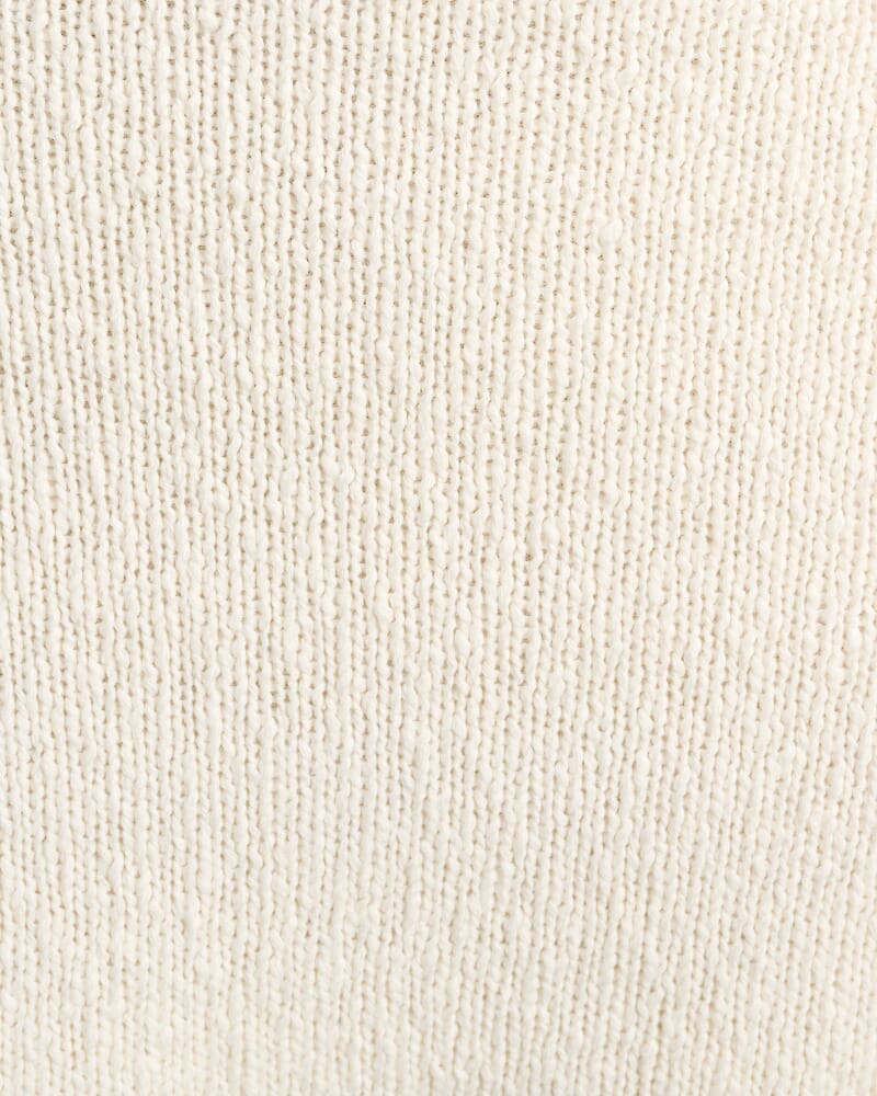 Arden Knit Mini Skirt in MILK