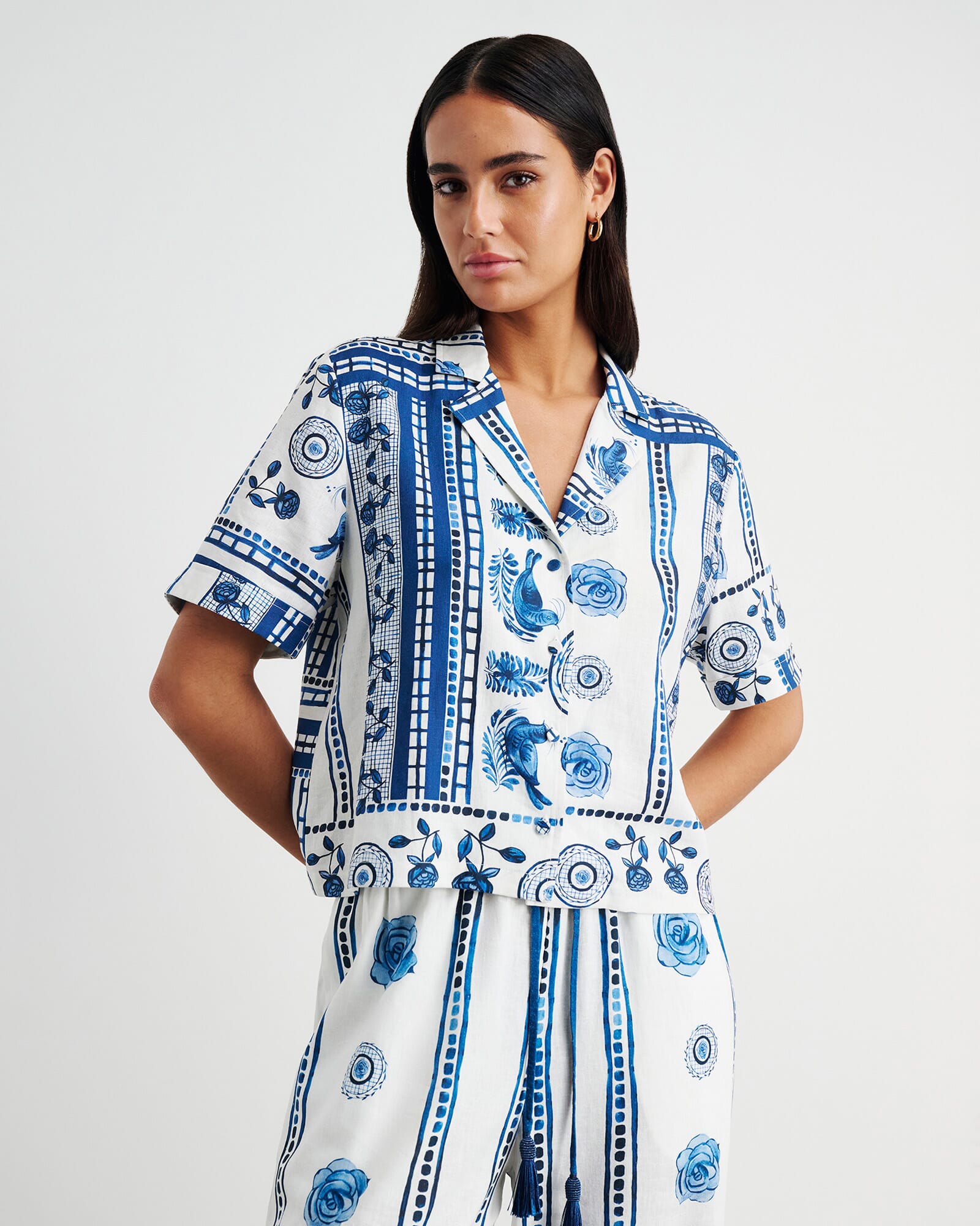 Lovebird Relaxed Short Sleeve Shirt