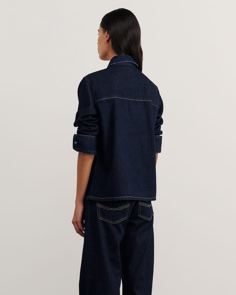 Cora Denim Shirt in RAW WASH