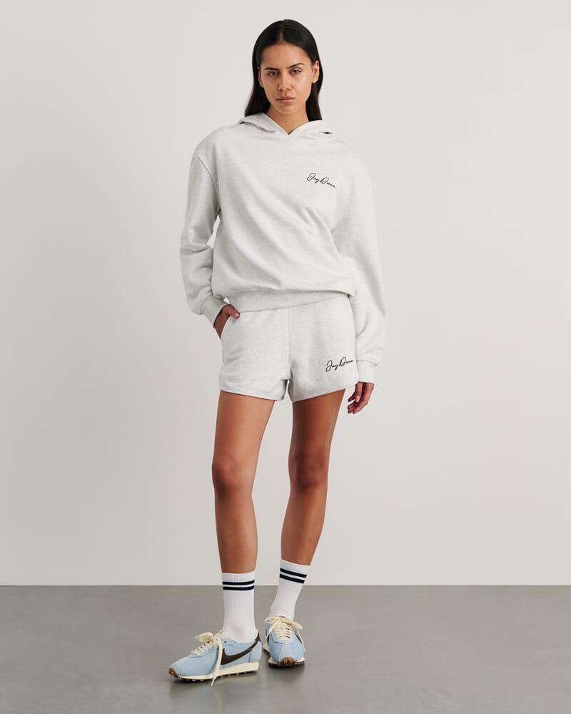 Aston Hoodie in GREY MARLE