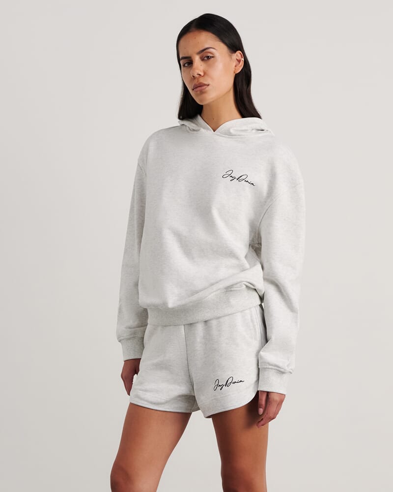 Aston Hoodie in GREY MARLE