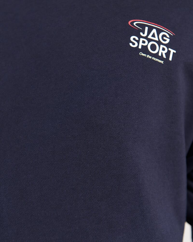 Aston Crew Sweat in NAVY