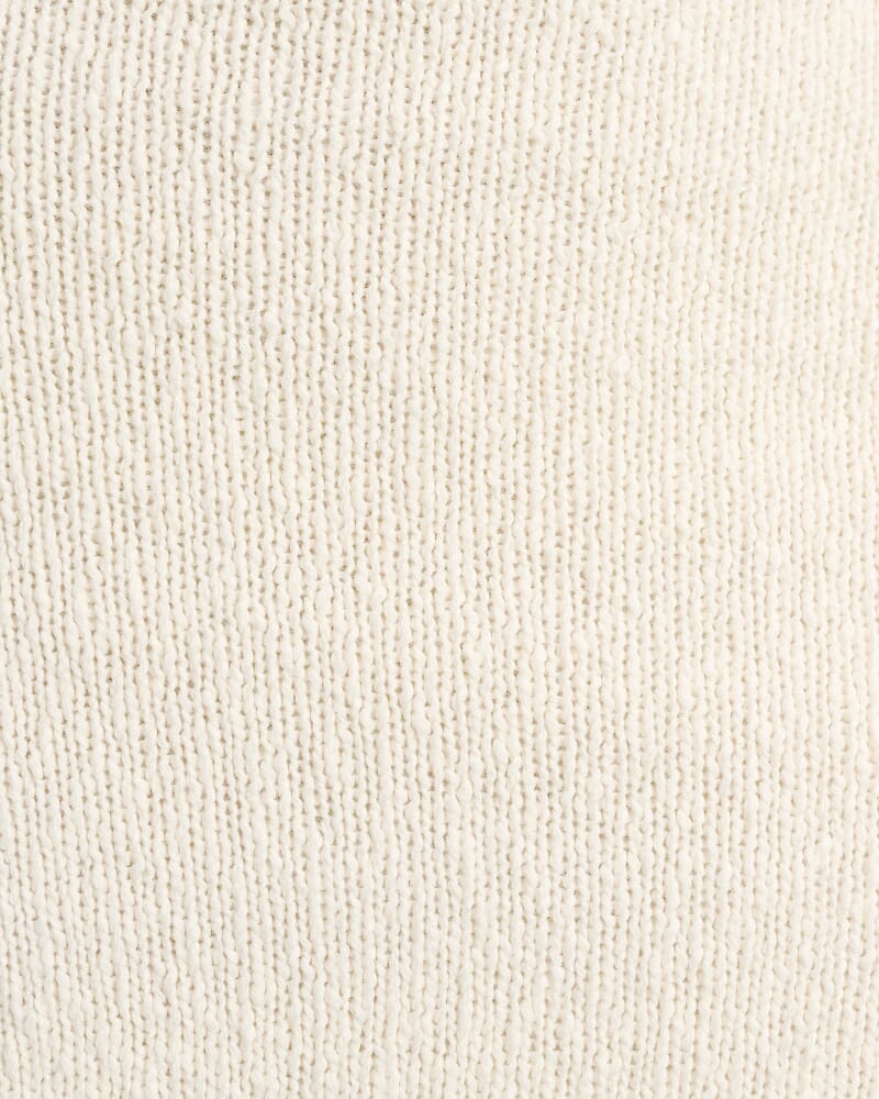 Arden Knit Vest in MILK