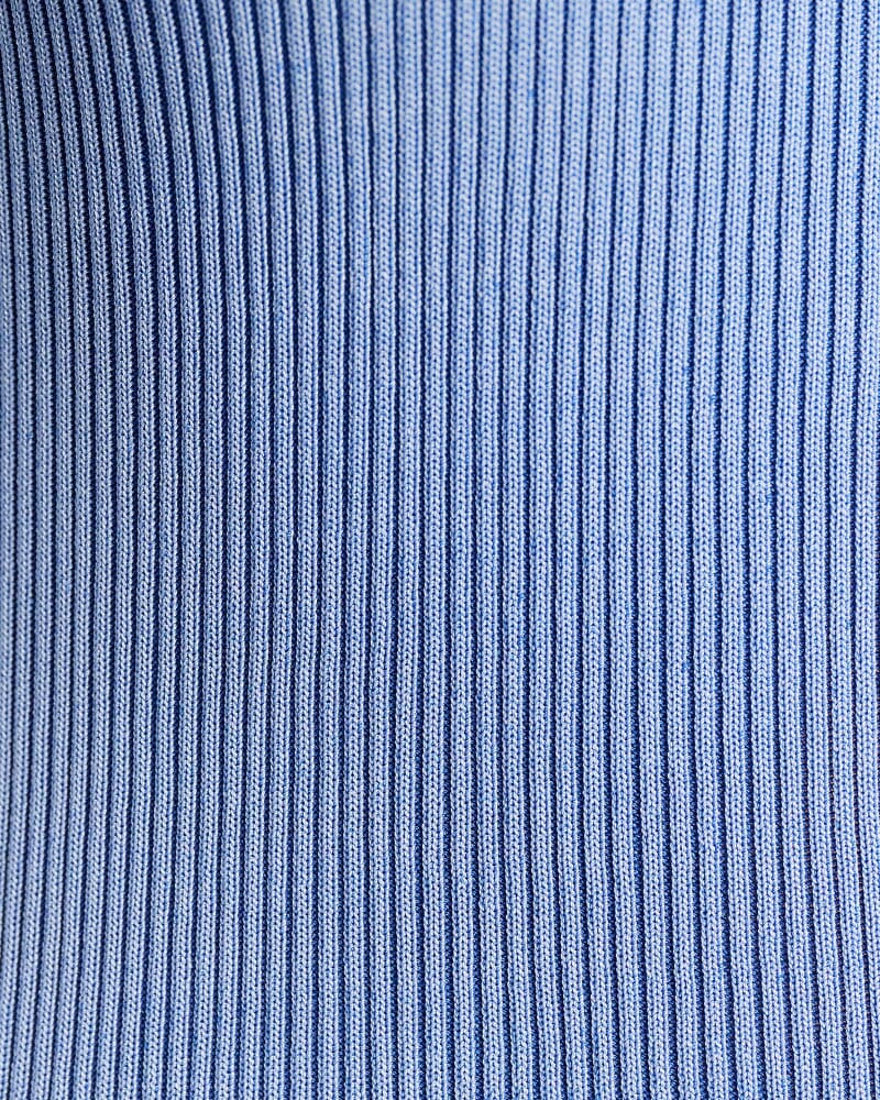 Alora Long Sleeve Cardigan in MID BLUE