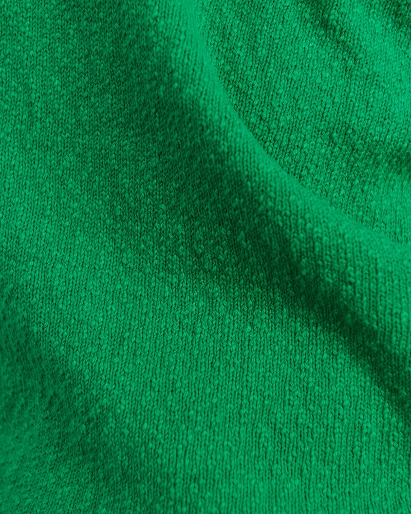 Arden Off Shoulder Knit in BRIGHT GREEN