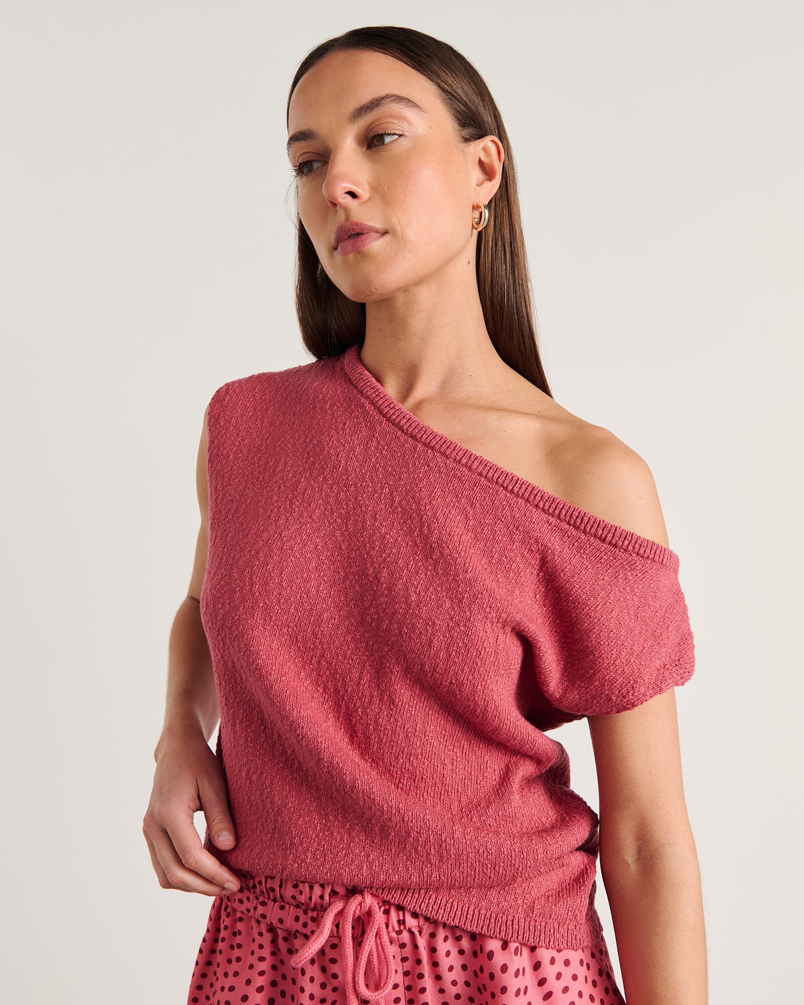 Arden Off Shoulder Knit