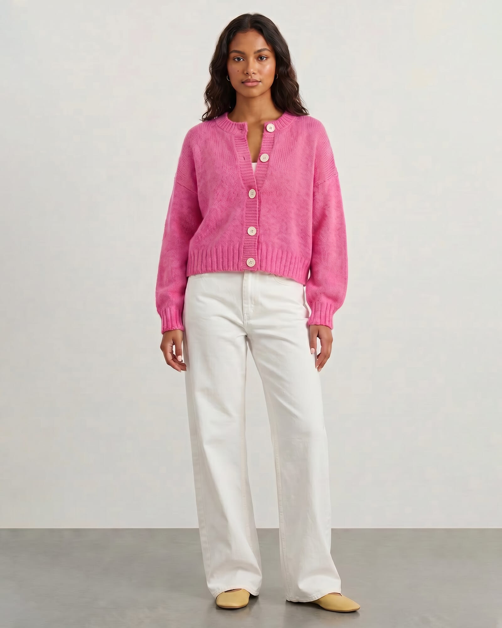 Lily Fluffy Knit Cardigan