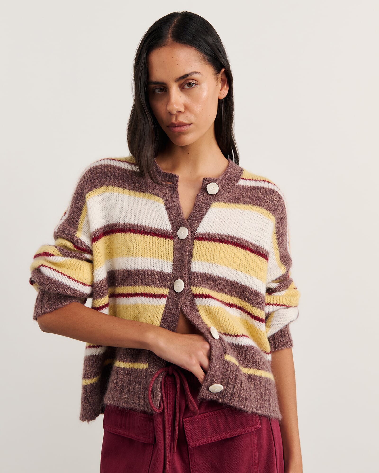 Lily Fluffy Knit Cardigan