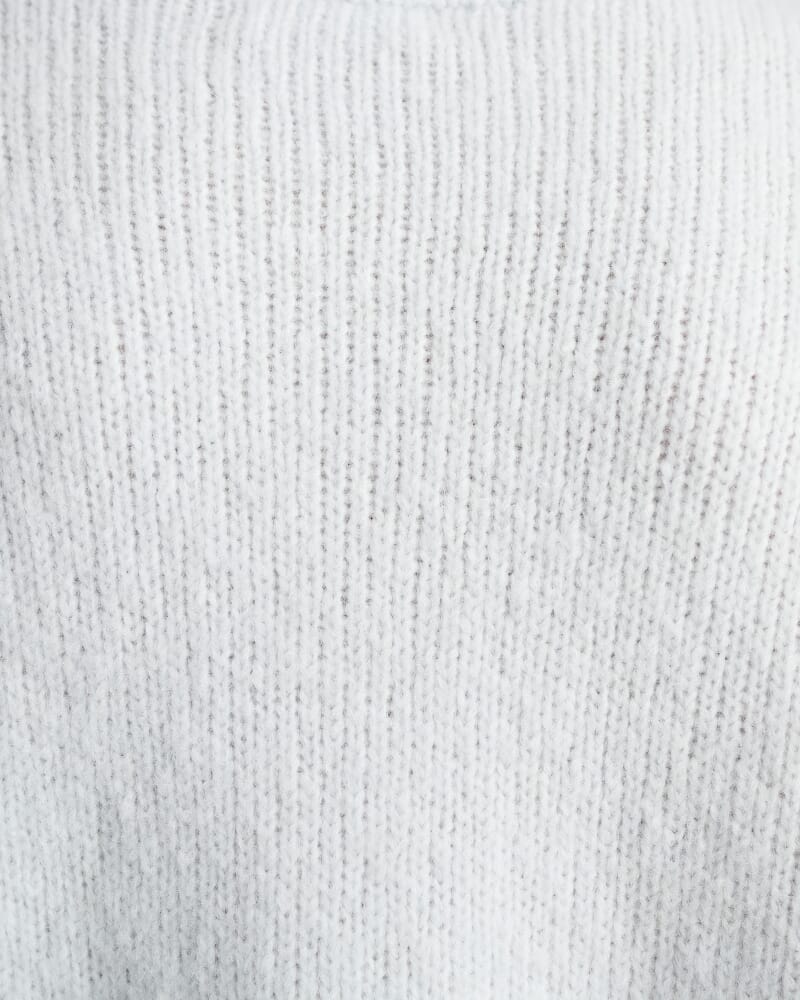 Lily Fluffy Knit Cardigan in ICE BLUE