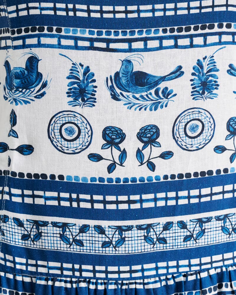 Lovebird Maxi Dress in IVORY/MULTI