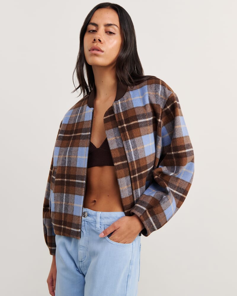 Margot Check Jacket in CHECK