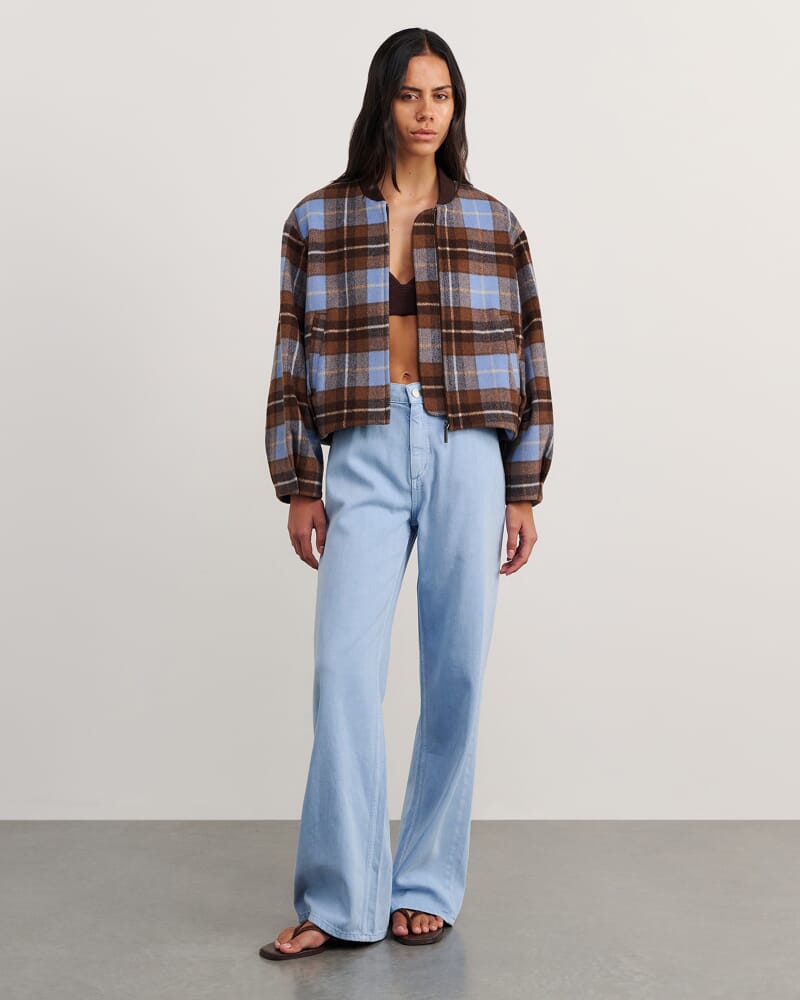 Margot Check Jacket in CHECK