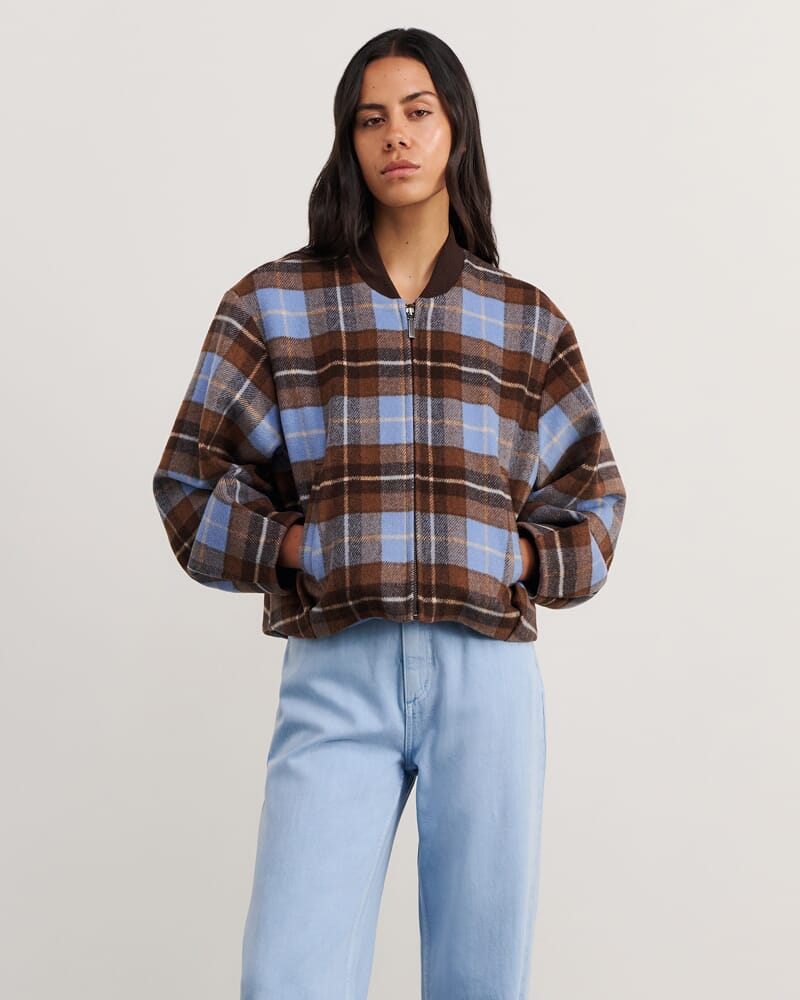 Margot Check Jacket in CHECK