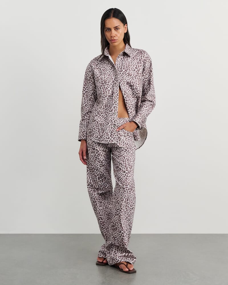 Carrie Slouch Jean Leopard in LEOPARD
