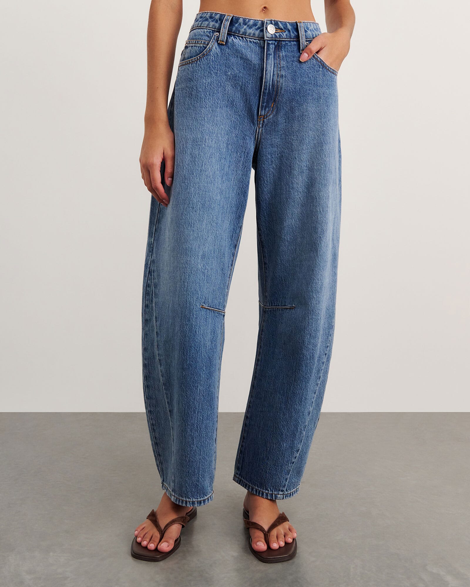 Lucia Barrel Jean