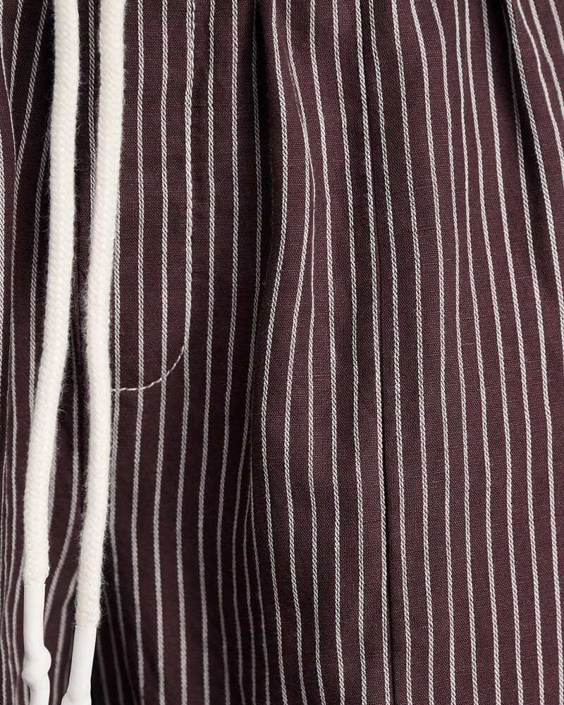 Gigi Stripe Pant in BROWN MULTI