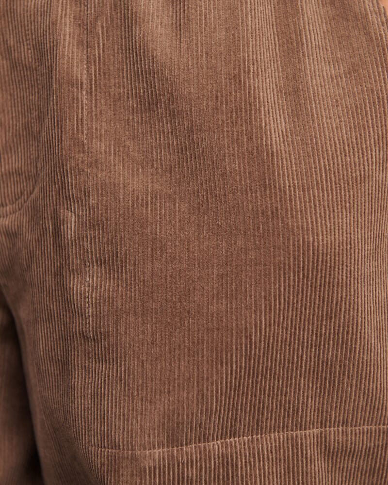 Demi Cord Pant in LATTE