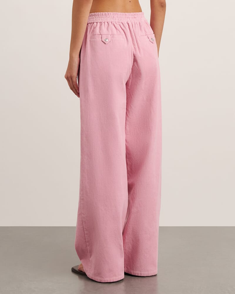 Demi Cord Pant in PINK FROST