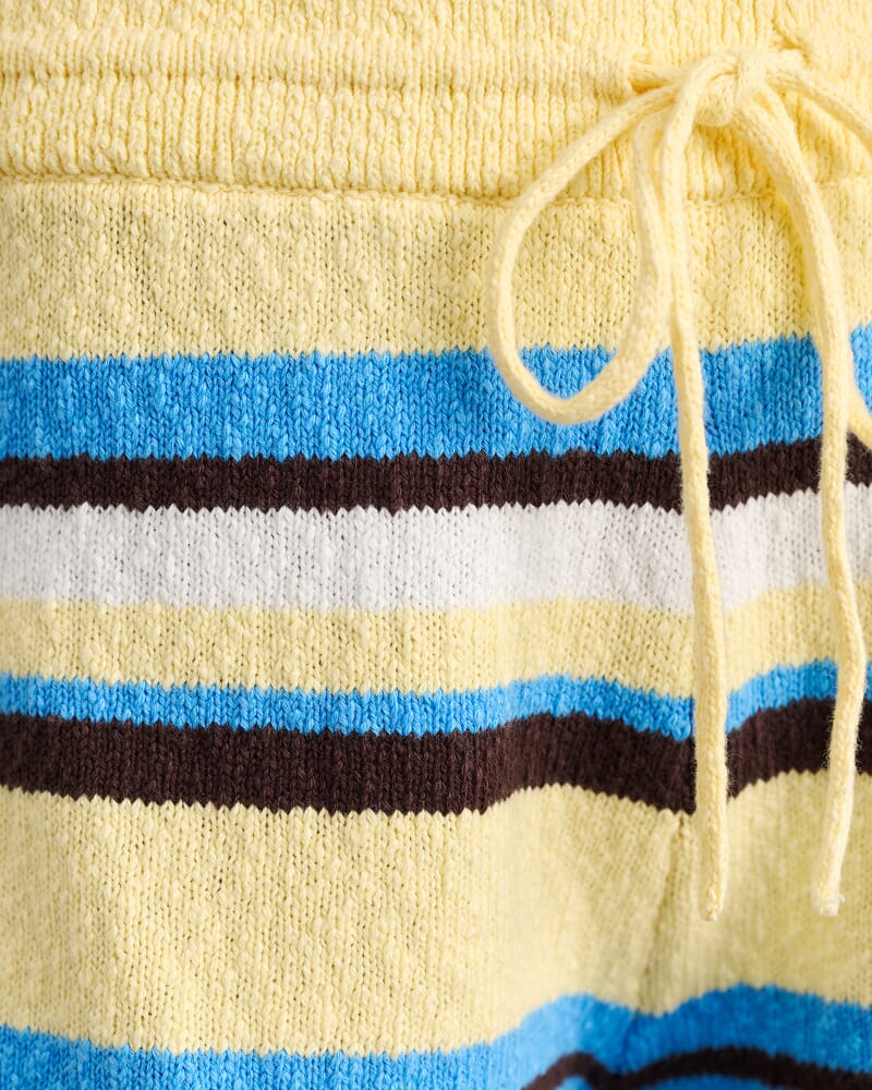 Arden Knit Short in YELLOW MULTI