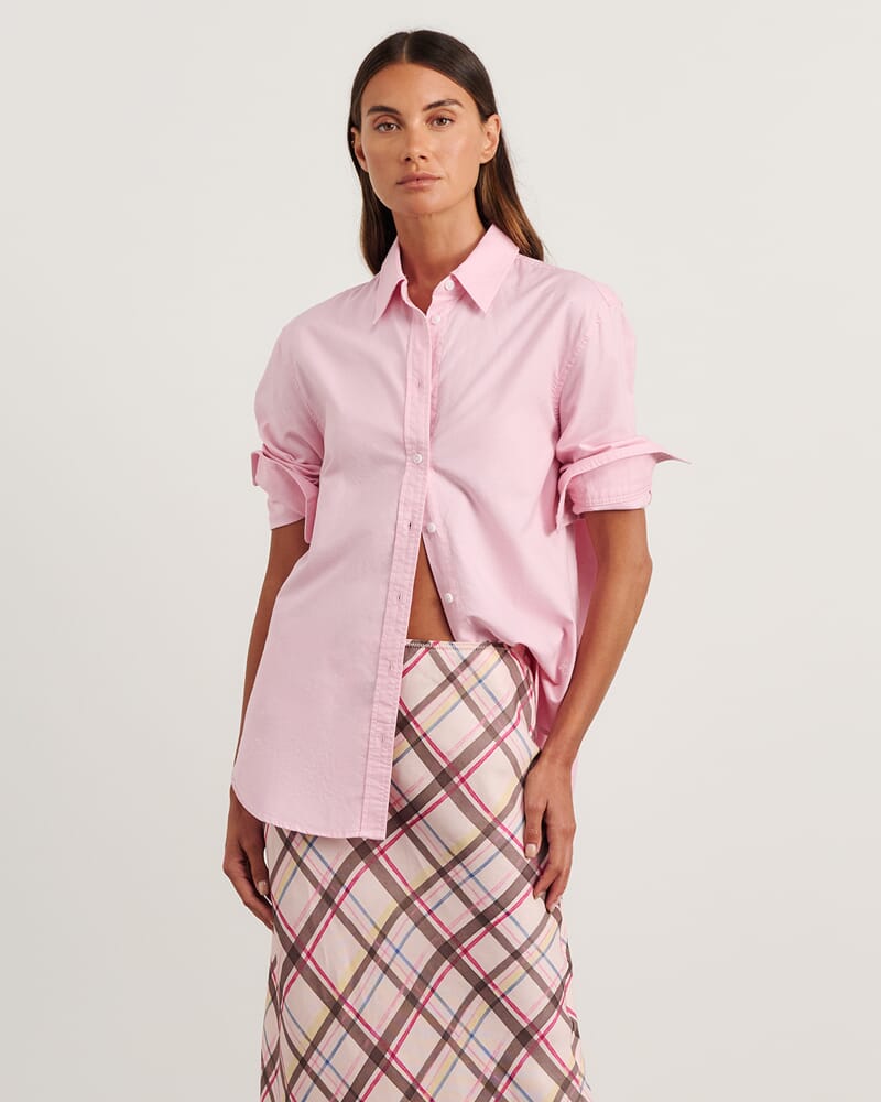 Oxford Shirt in PINK FROST