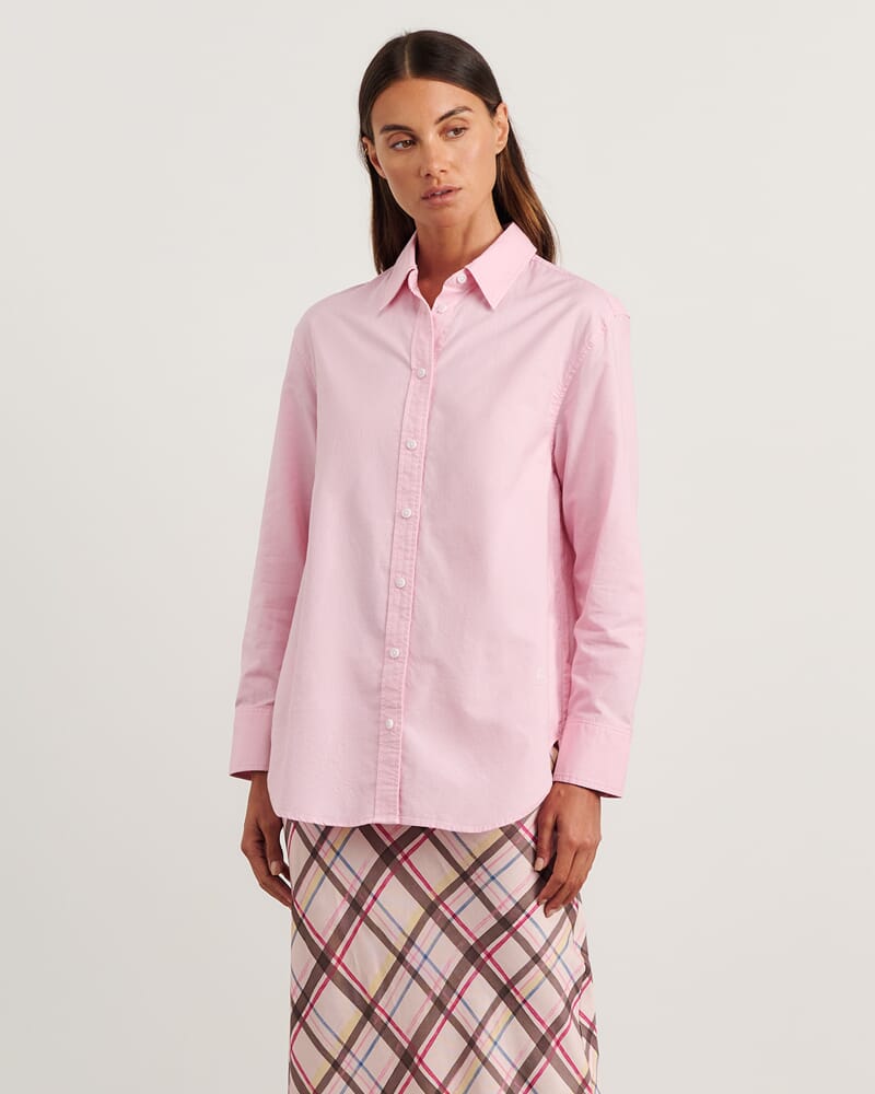Oxford Shirt in PINK FROST