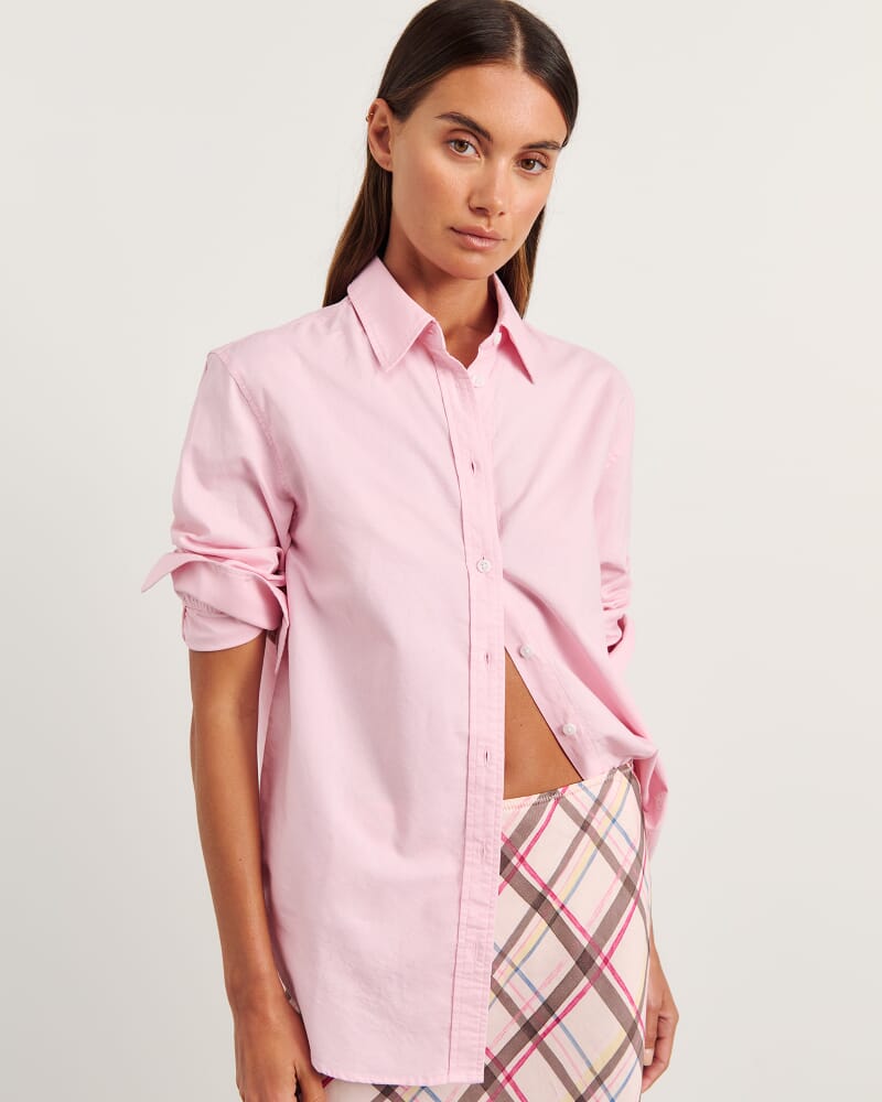 Oxford Shirt in PINK FROST