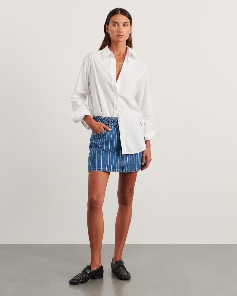 Oxford Shirt in WHITE