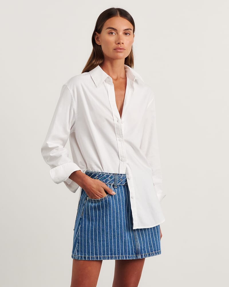 Oxford Shirt in WHITE