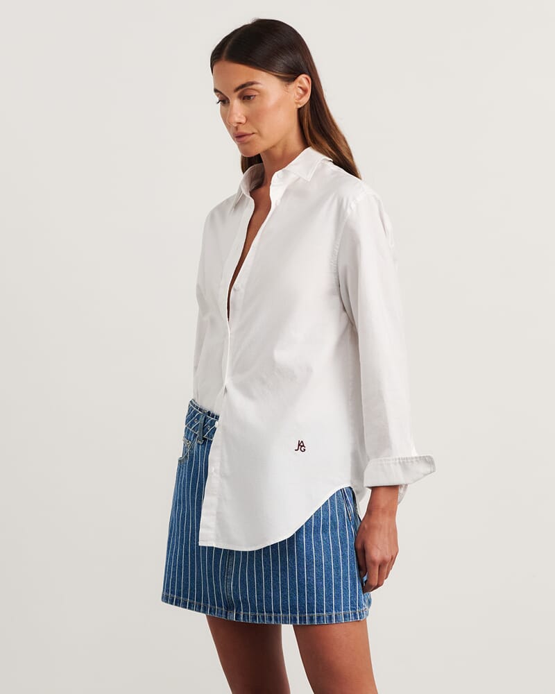 Oxford Shirt in WHITE