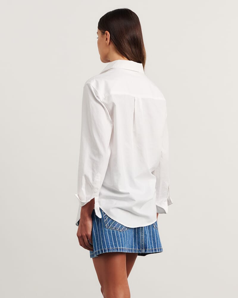 Oxford Shirt in WHITE