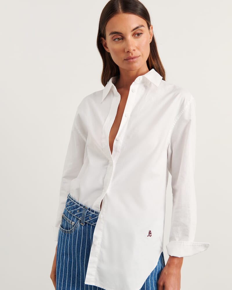 Oxford Shirt in WHITE