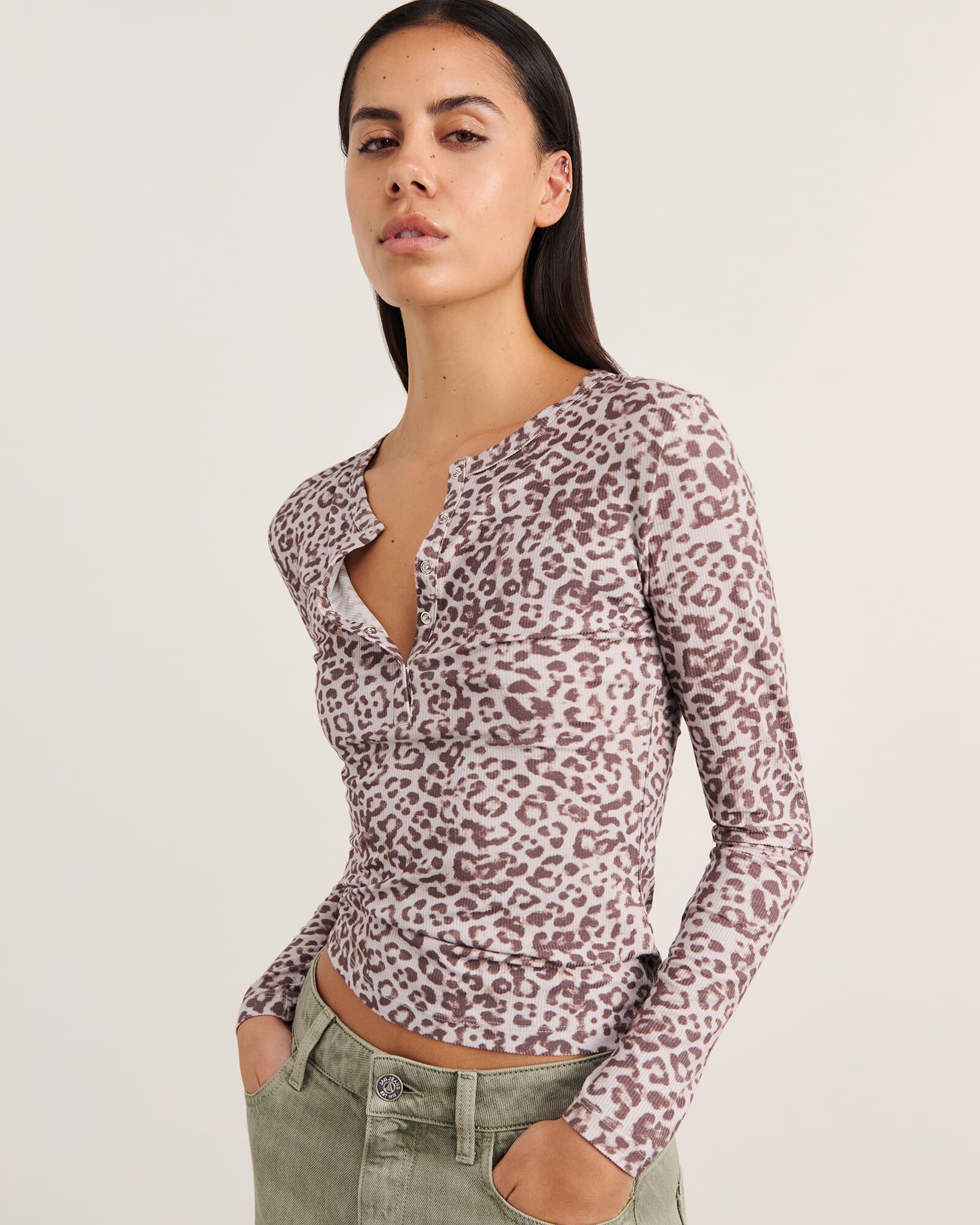 Celina Henley Top