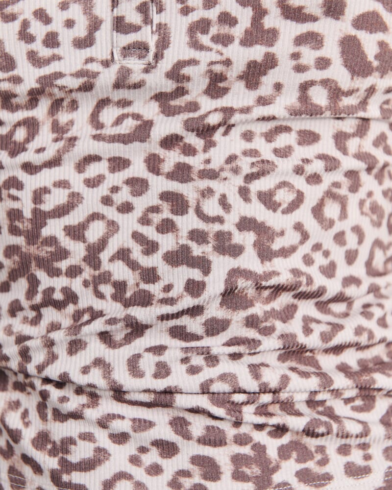 Celina Henley Top in LEOPARD