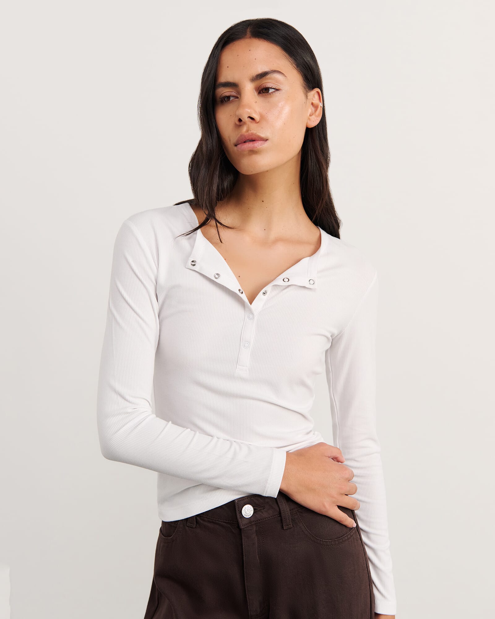 Celina Henley Top