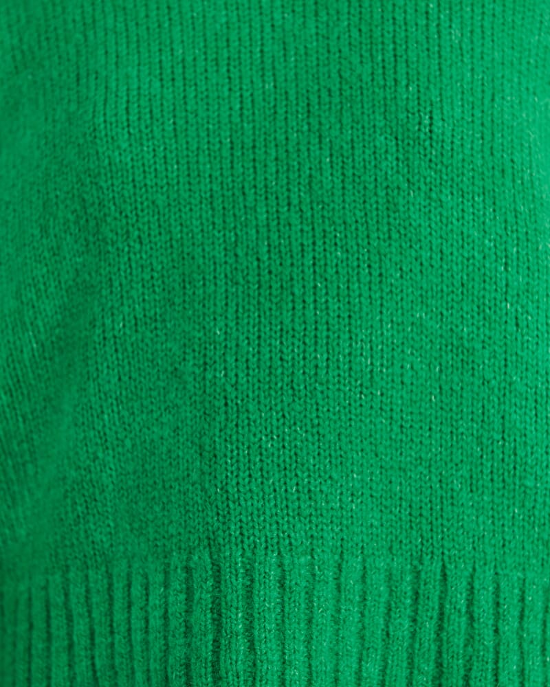 Lily Crew Sweater in BRIGHT GREEN