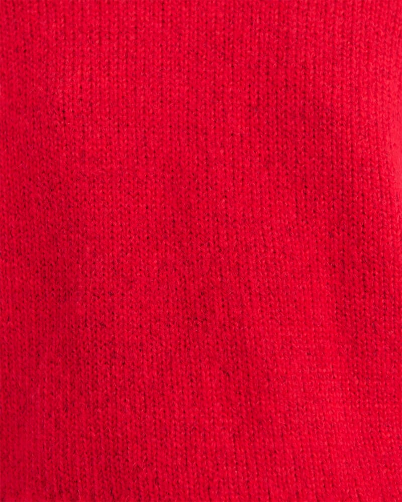 Lily Crew Sweater in BRIGHT RED